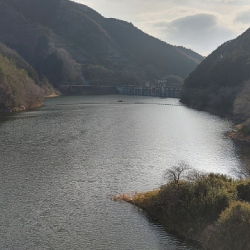 桐生市梅田湖